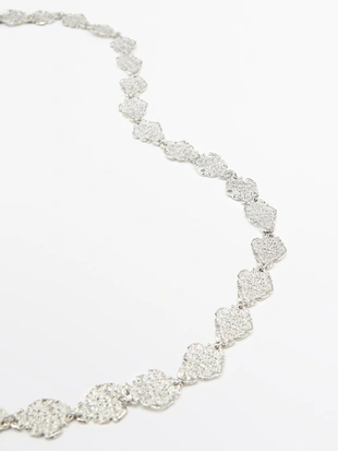 Длинное многофункциональное кружевное ожерелье- Заказать в России