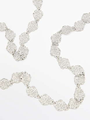 Длинное многофункциональное кружевное ожерелье- Заказать в России