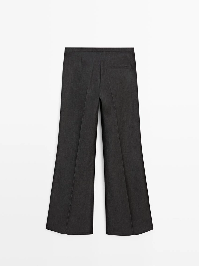 Брюки со свободным силуэтом