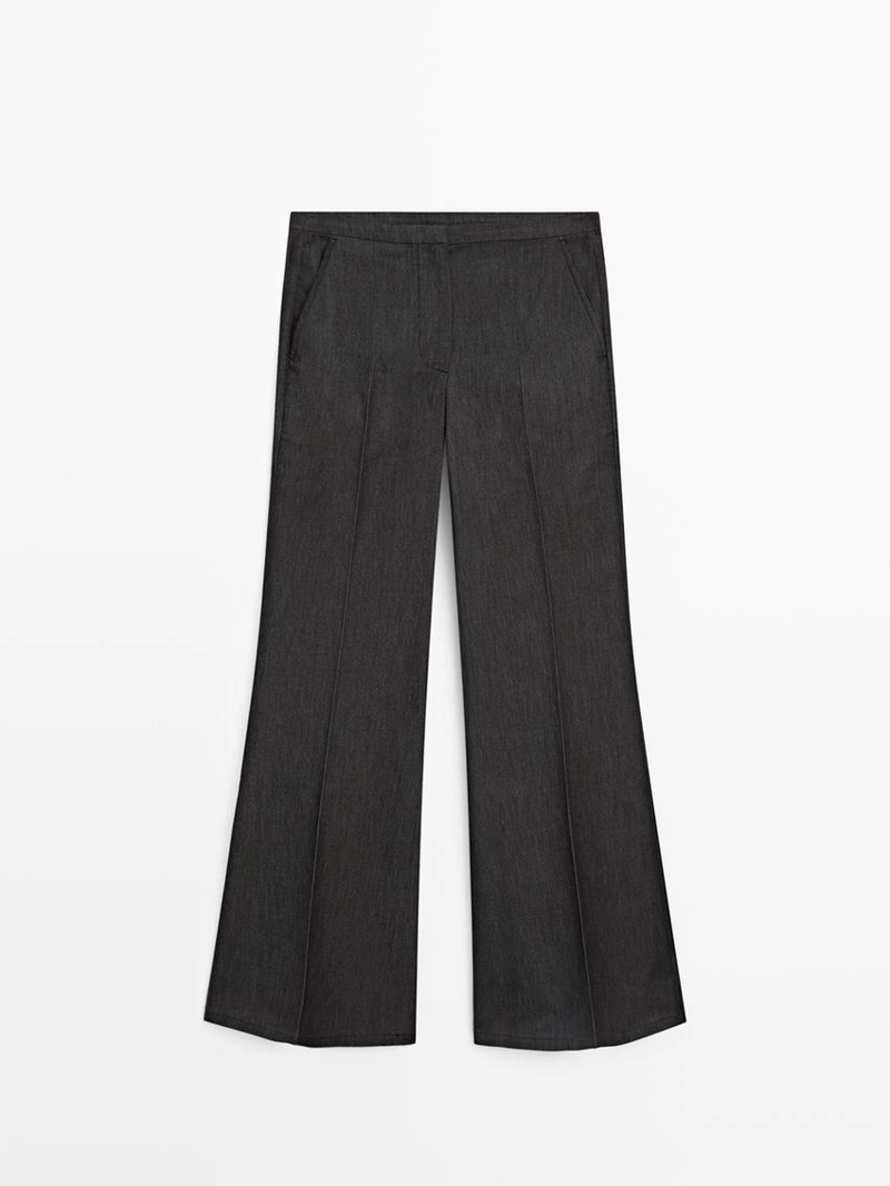 Брюки со свободным силуэтом