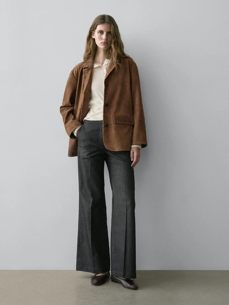 Брюки со свободным силуэтом