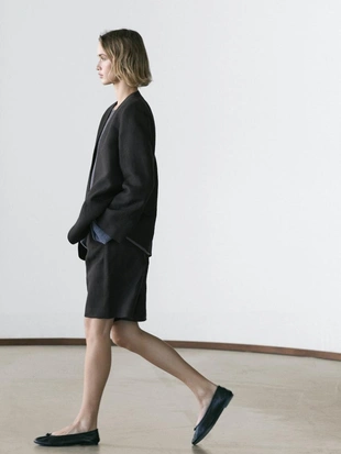 Льняной безворсовый блейзер- Заказать в России