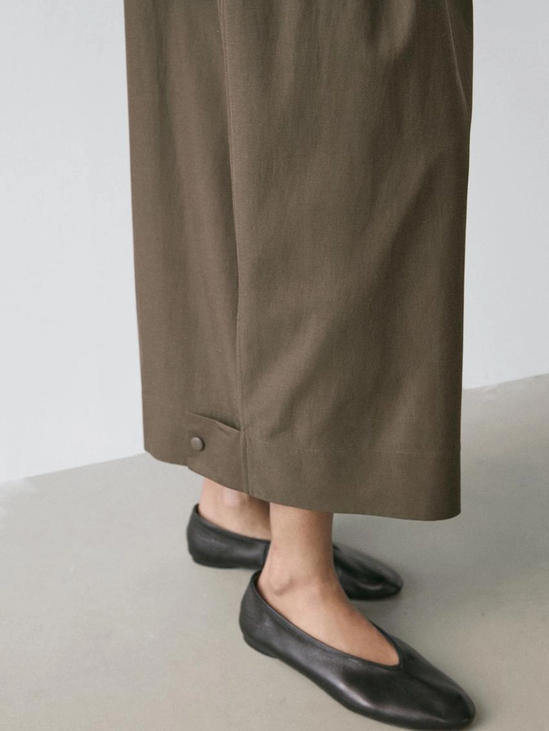 Юбка-миди с проймой