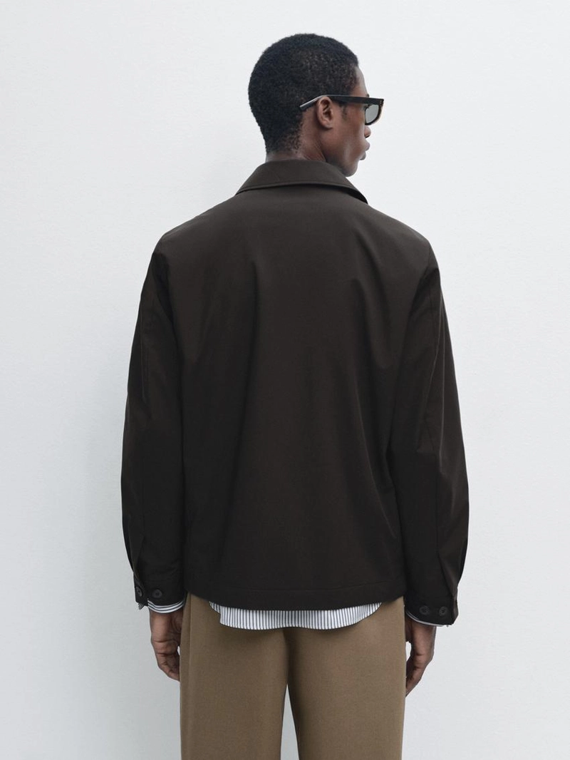 Короткая куртка с деталями карманов