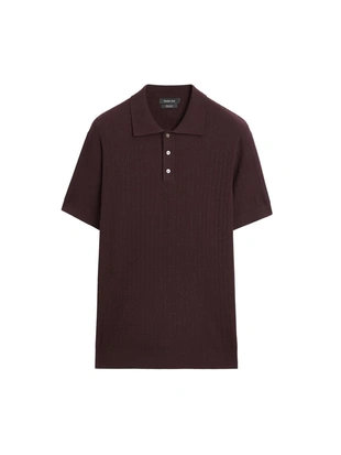 Водолазка-поло из хлопкового трикотажа- Заказать в России