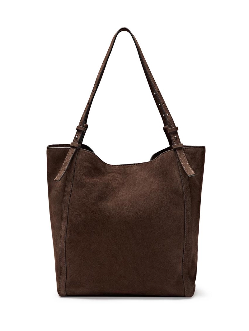 Сумка-тоут из разделанной замши