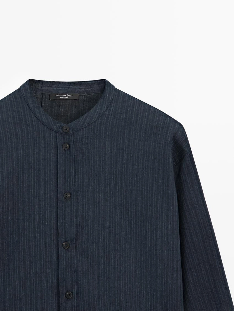 Платье-рубашка миди с утонченным покроем