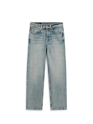 Джинсы прямого кроя средней посадки- Заказать в России