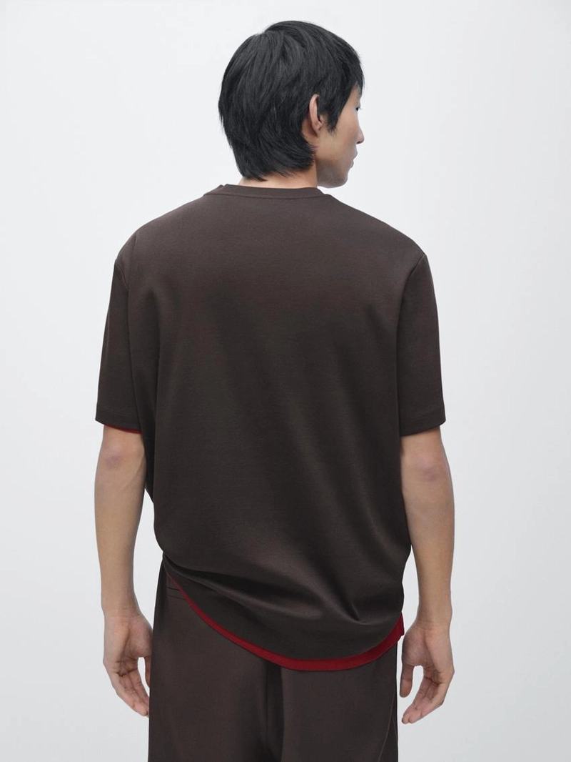 Футболка из 100% хлопка с короткими рукавами