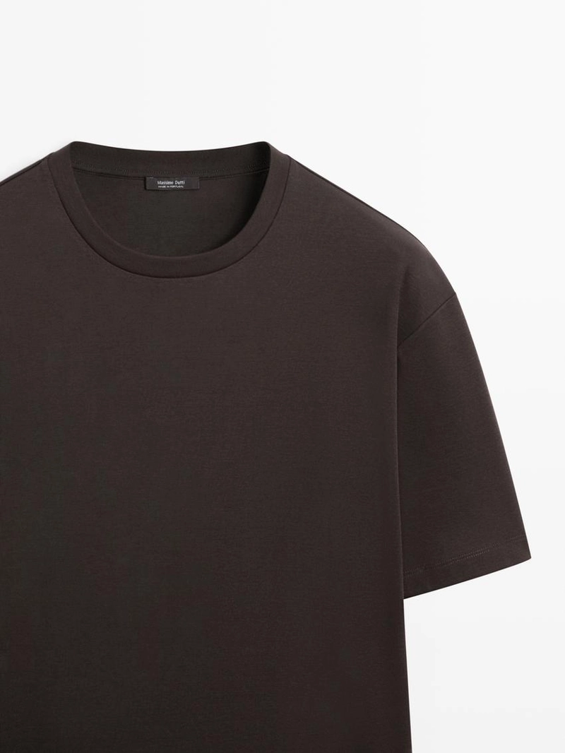 Футболка из 100% хлопка с короткими рукавами