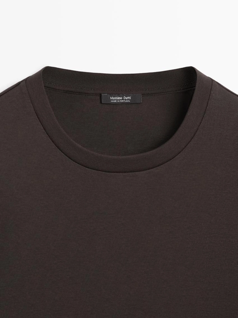 Футболка из 100% хлопка с короткими рукавами