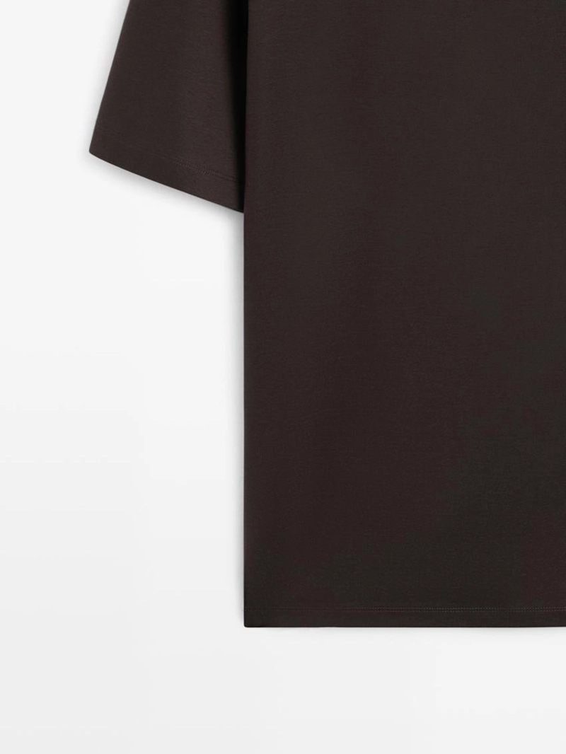 Футболка из 100% хлопка с короткими рукавами