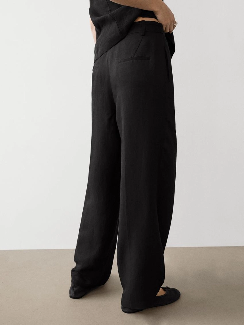 Плавные брюки-парео