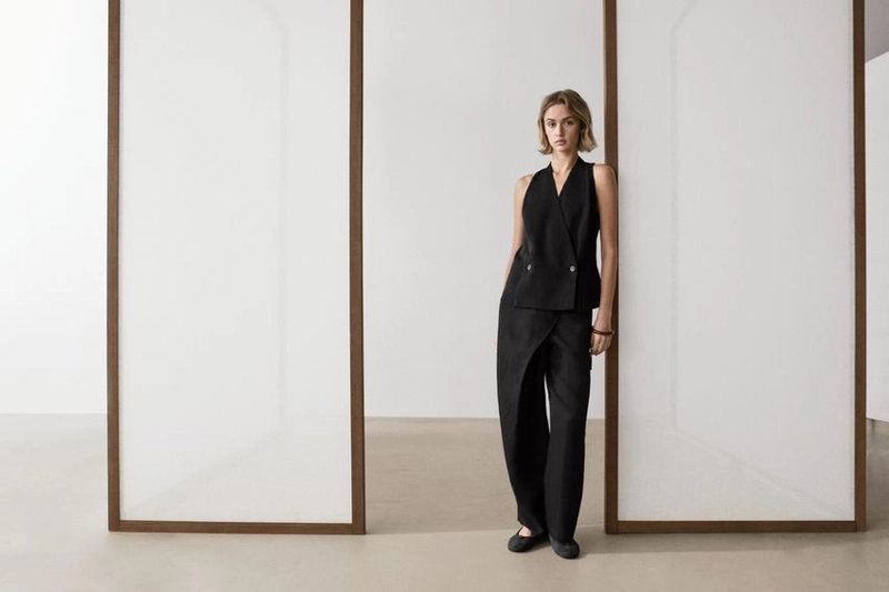 Плавные брюки-парео