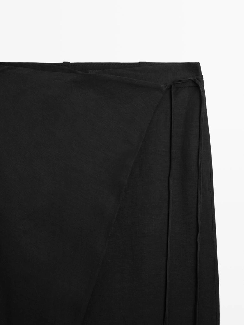 Плавные брюки-парео