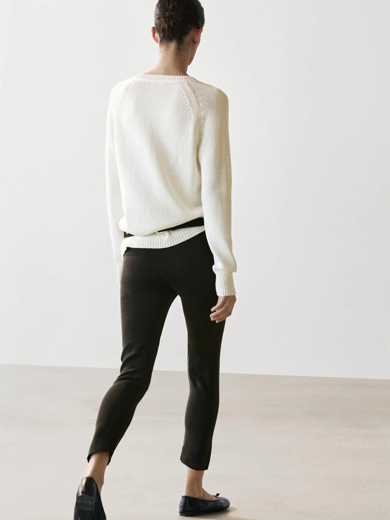 Лосины из шелково-вискозной смеси