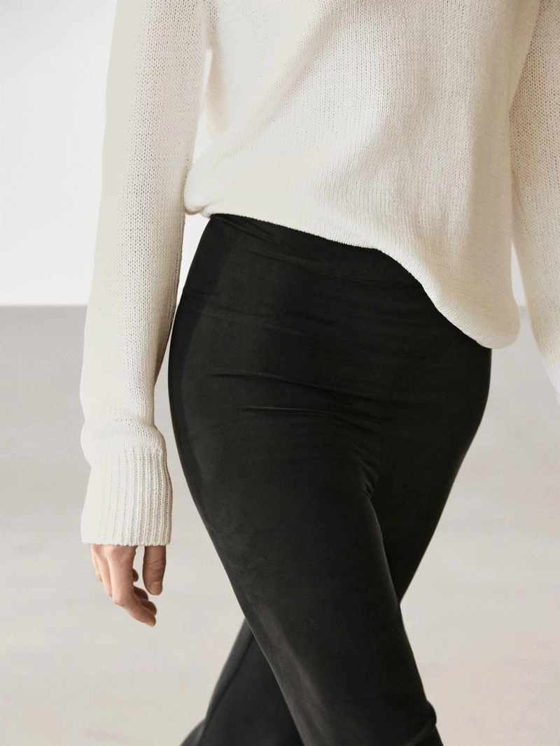 Лосины из шелково-вискозной смеси