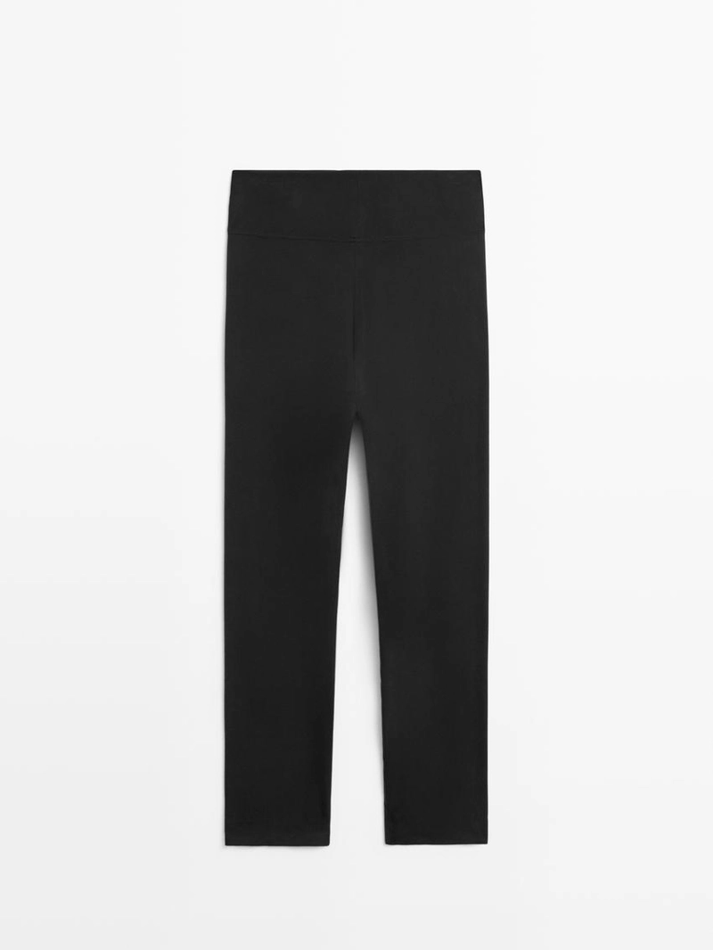 Лосины из шелково-вискозной смеси