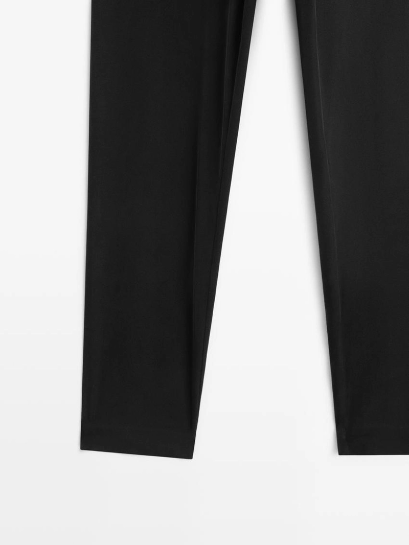 Лосины из шелково-вискозной смеси