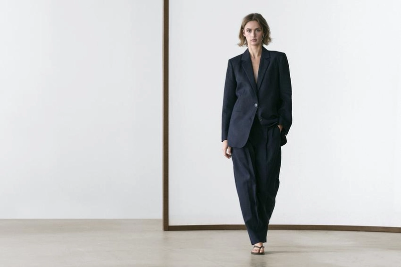 Льняные брюки для костюма