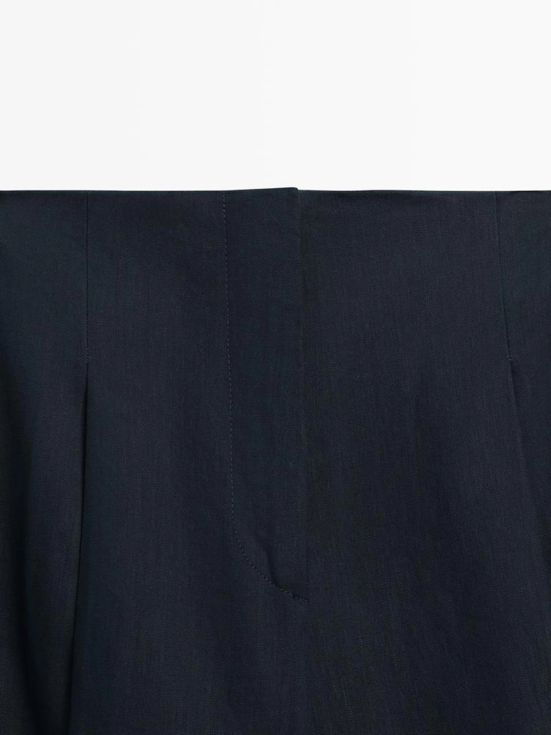 Льняные брюки для костюма