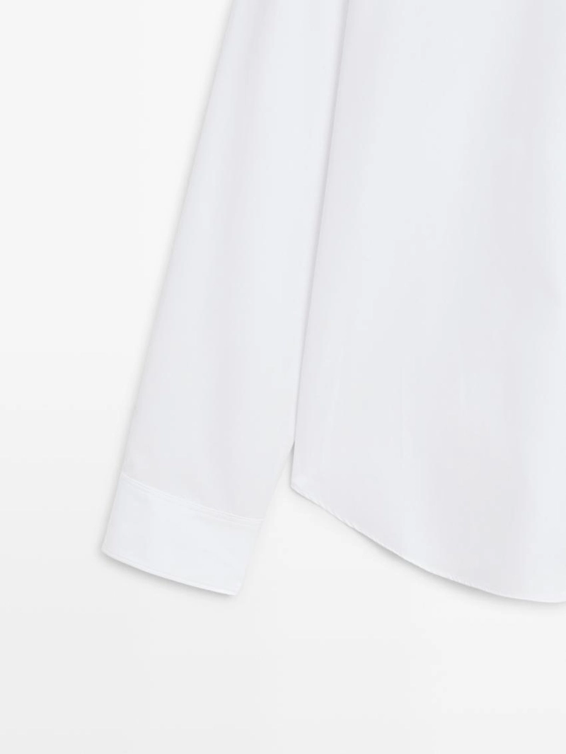 Рубашка из хлопкового поплина