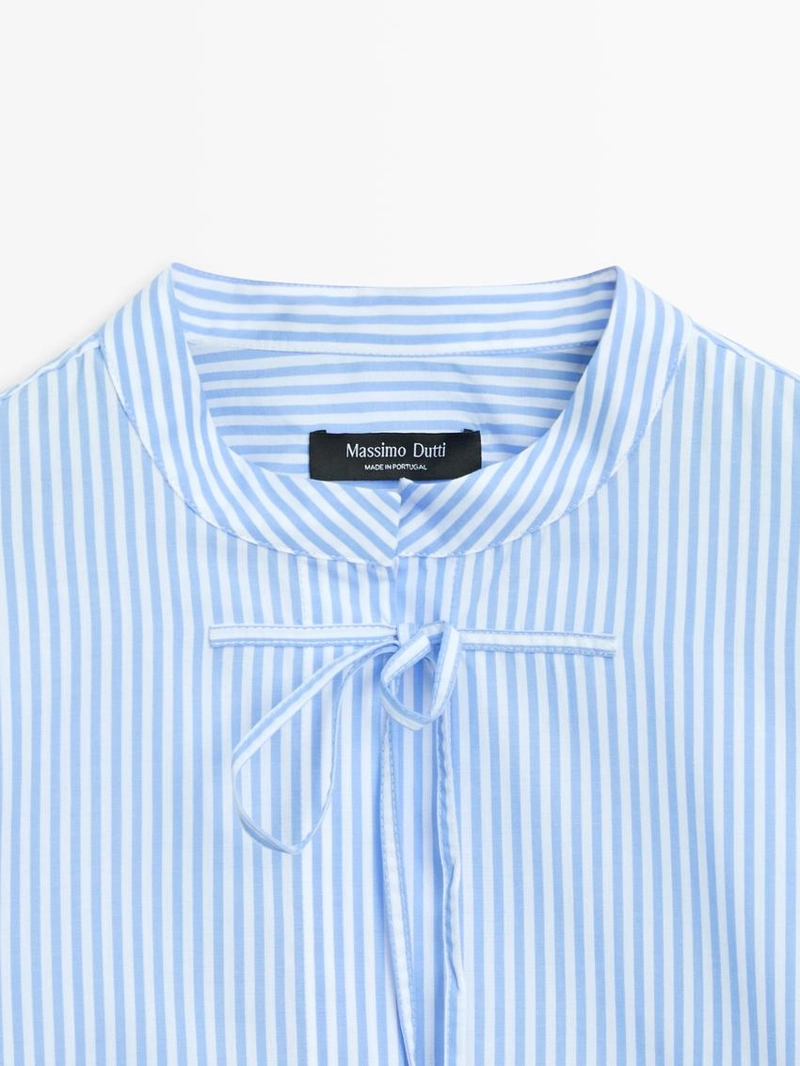 Рубашка в полоску из 100% хлопка