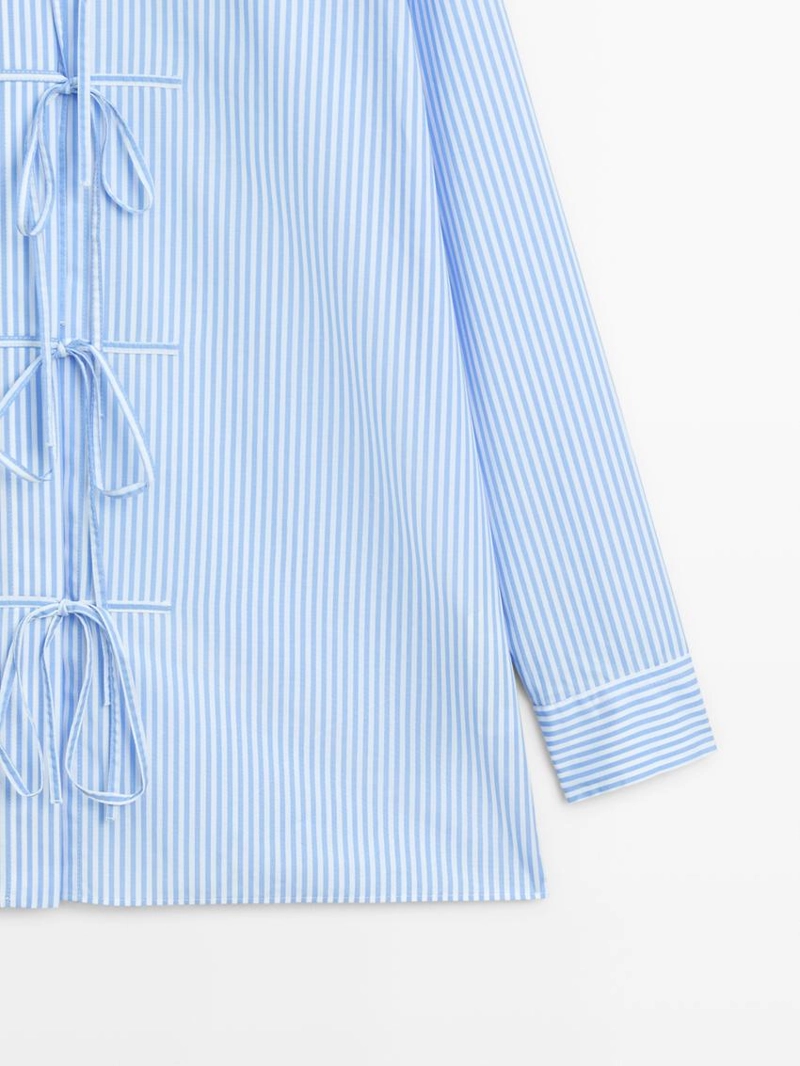 Рубашка в полоску из 100% хлопка