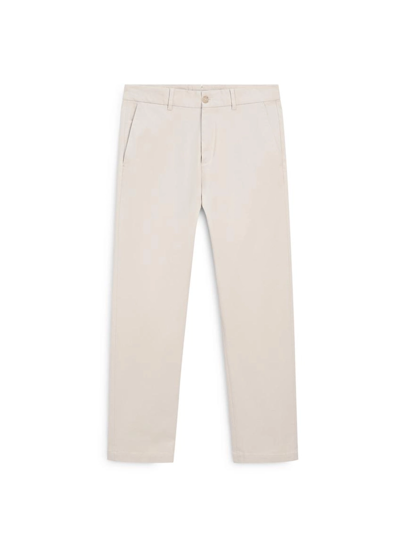 Хлопковые зауженные брюки со смесью тканей