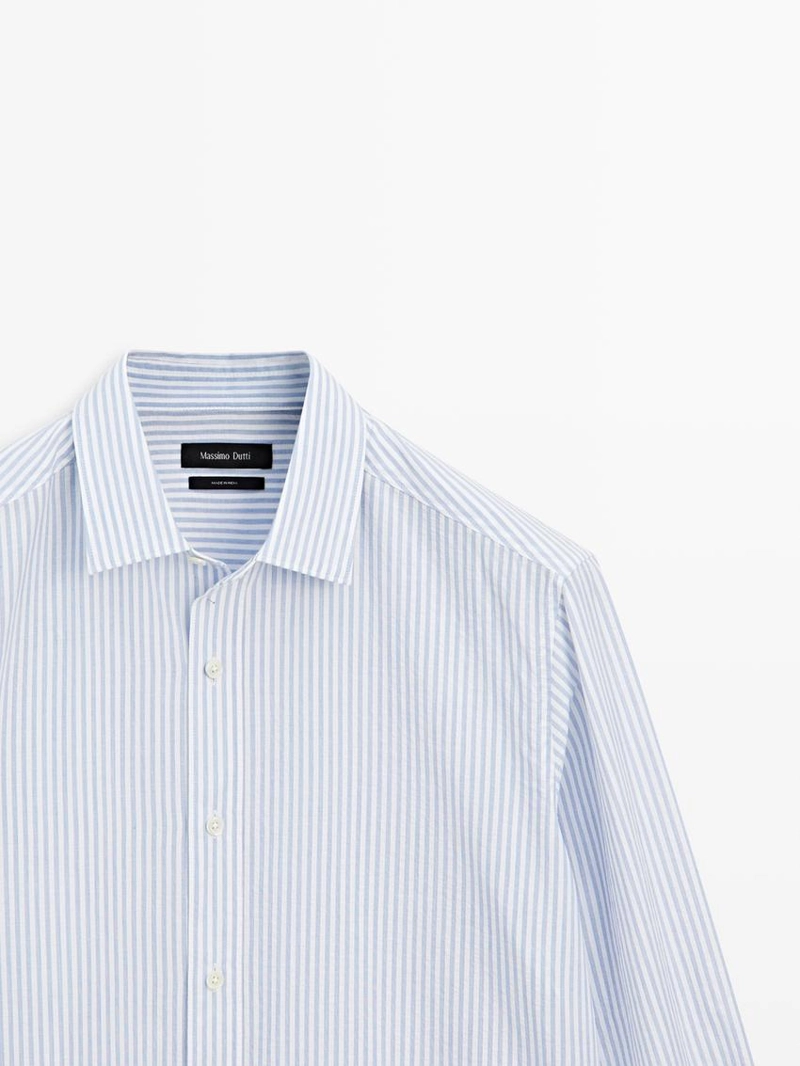 Рубашка в полоску из 100% хлопка