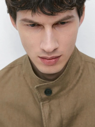 Пиджак из 100% льна safari- Заказать в России