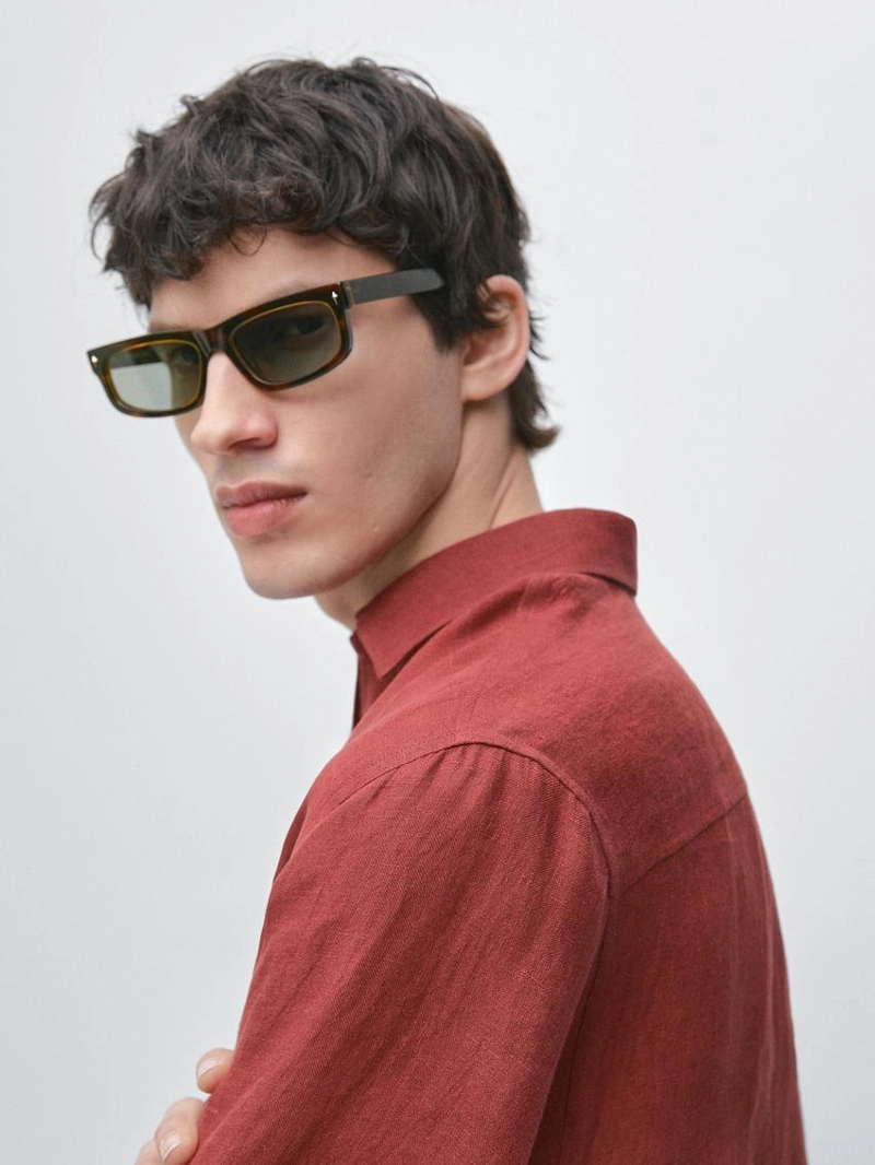 Рубашка из 100% льна