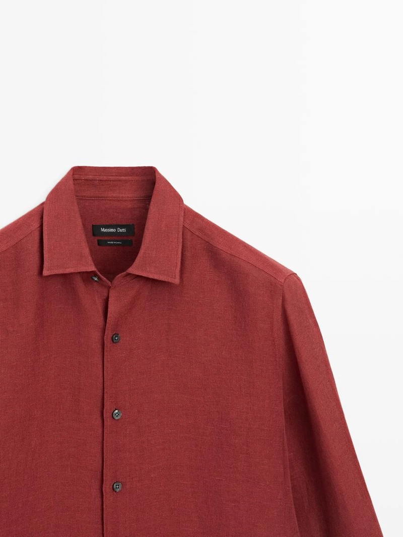 Рубашка из 100% льна