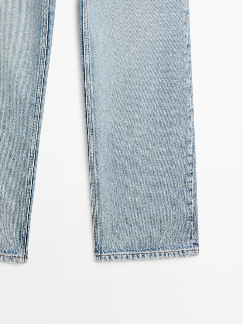 Джинсы прямого кроя