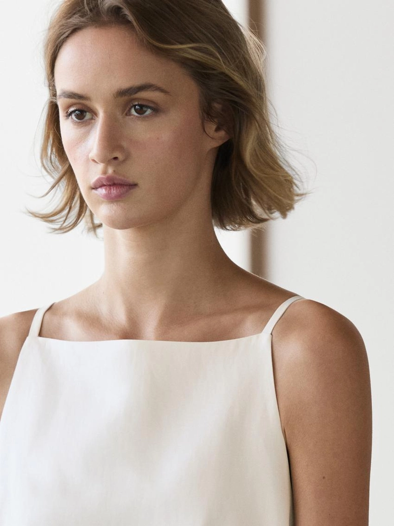 Платье мини свободного кроя