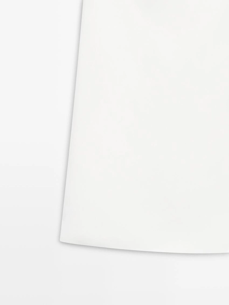 Платье мини свободного кроя