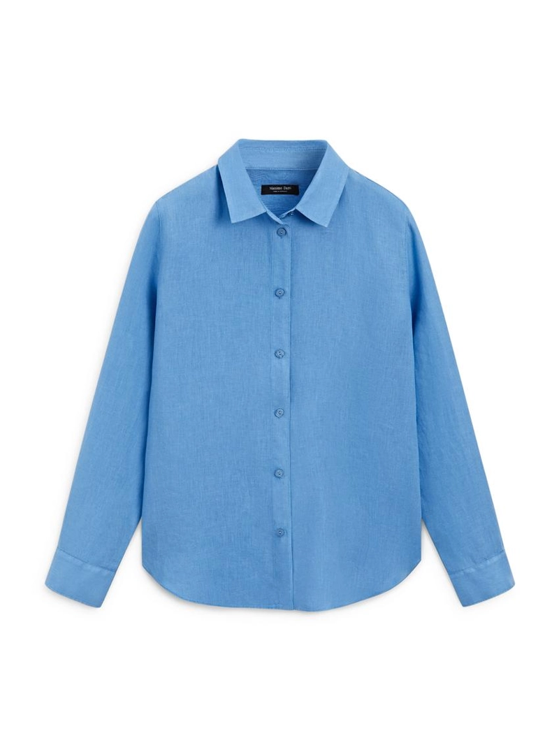 Рубашка из 100% льна flowing