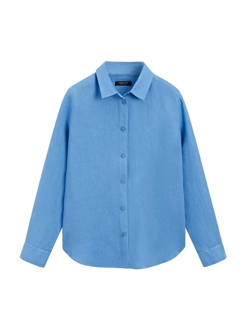 Рубашка из 100% льна flowing