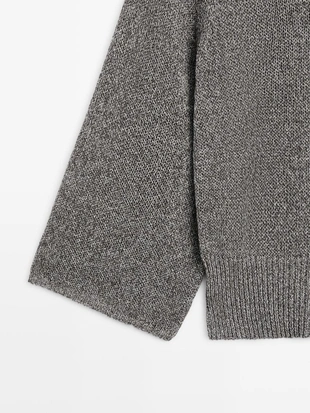 Джемпер из хлопково-шерстяной смеси- Заказать в России