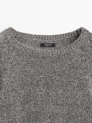 Джемпер из хлопково-шерстяной смеси- Заказать в России