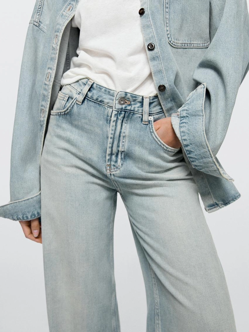 Джинсы свободного кроя