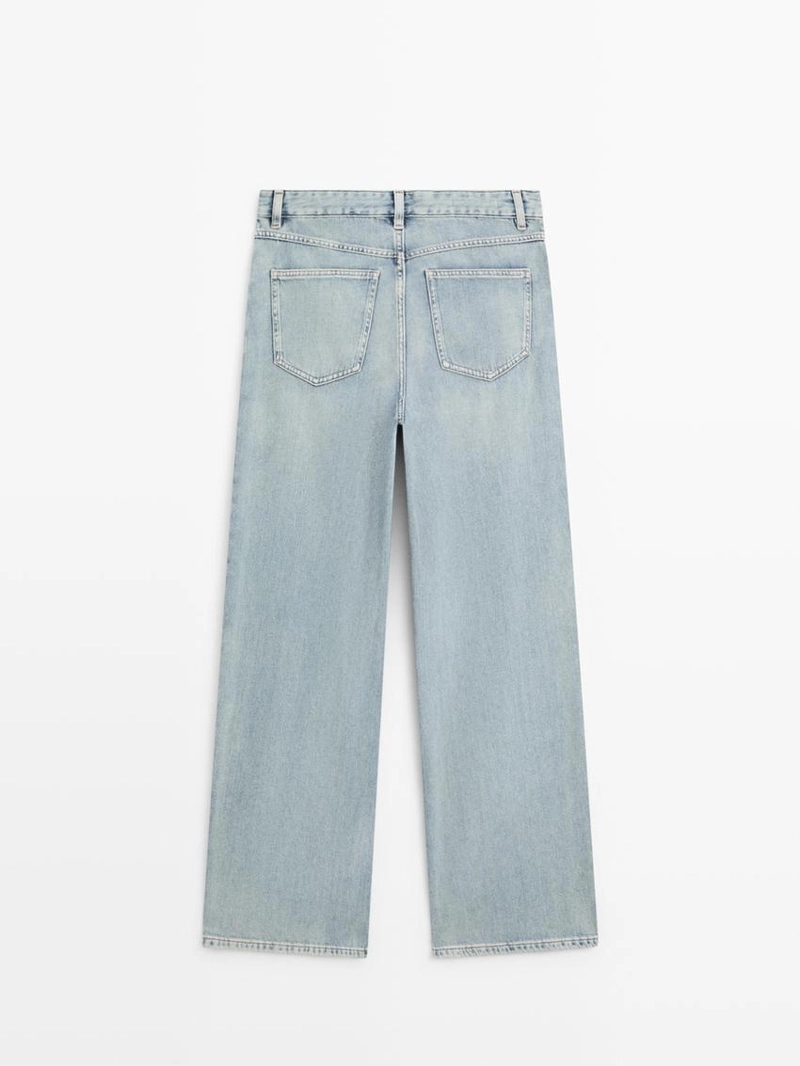 Джинсы свободного кроя