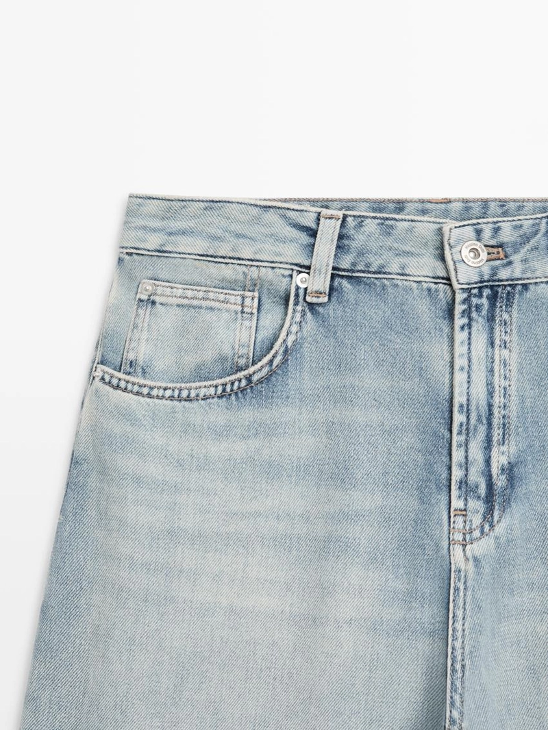 Джинсы свободного кроя