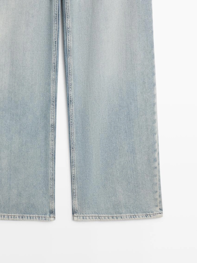 Джинсы свободного кроя