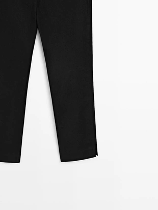 Льняные бриджи из смесового материала- Заказать в России