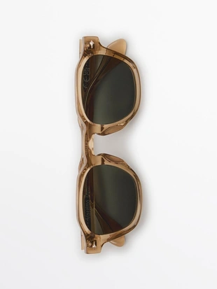 Солнцезащитные очки с геометрическим узором- Заказать в России