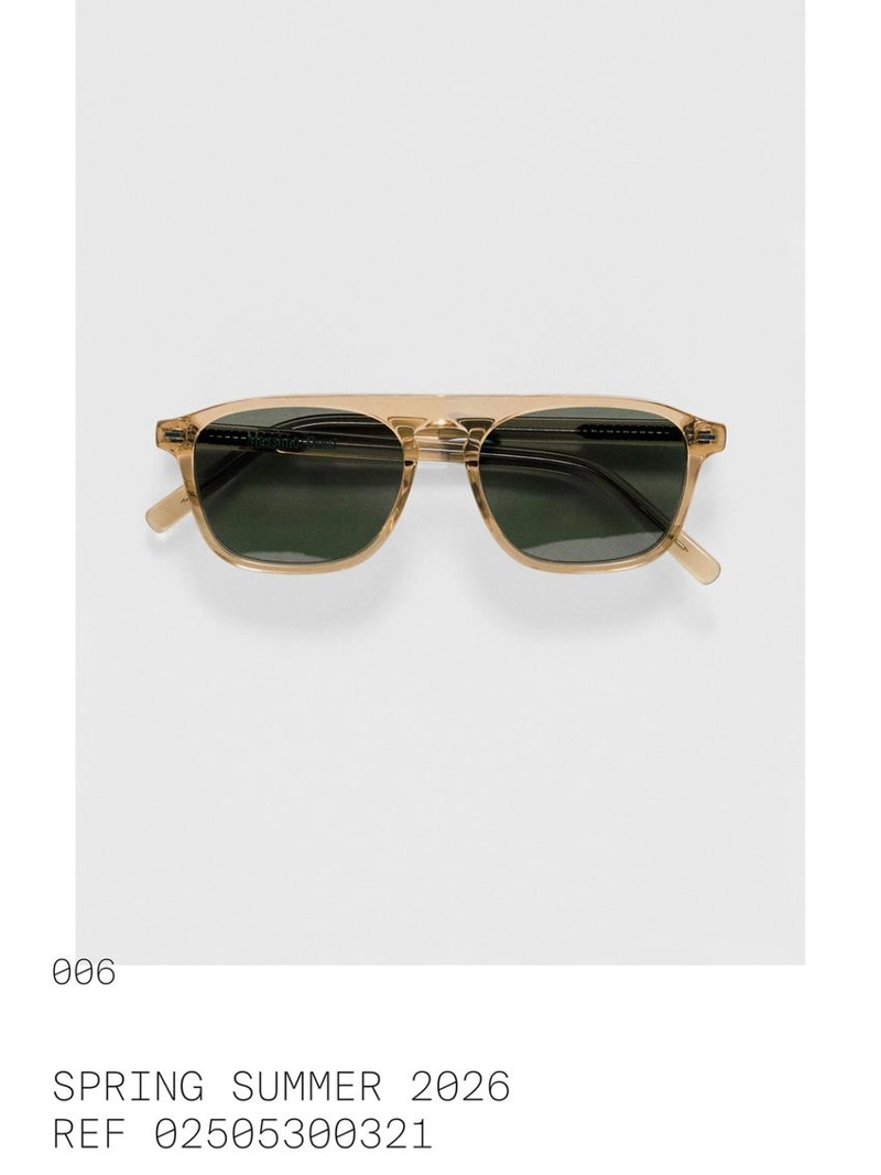 Солнцезащитные очки с геометрическим узором