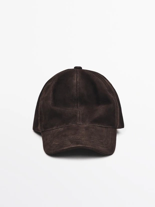 Бейсболка из замши- Заказать в России