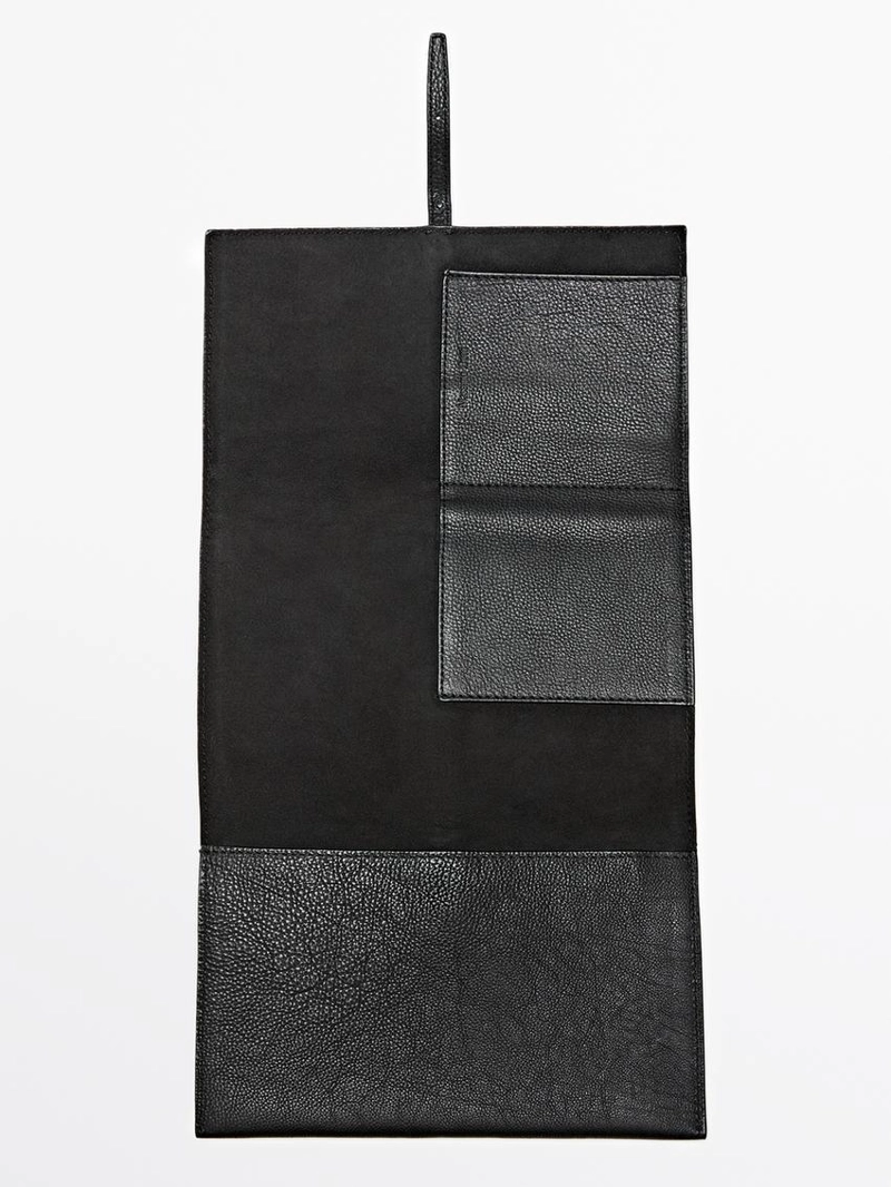 Чехол для путешествий из натуральной кожи нубук