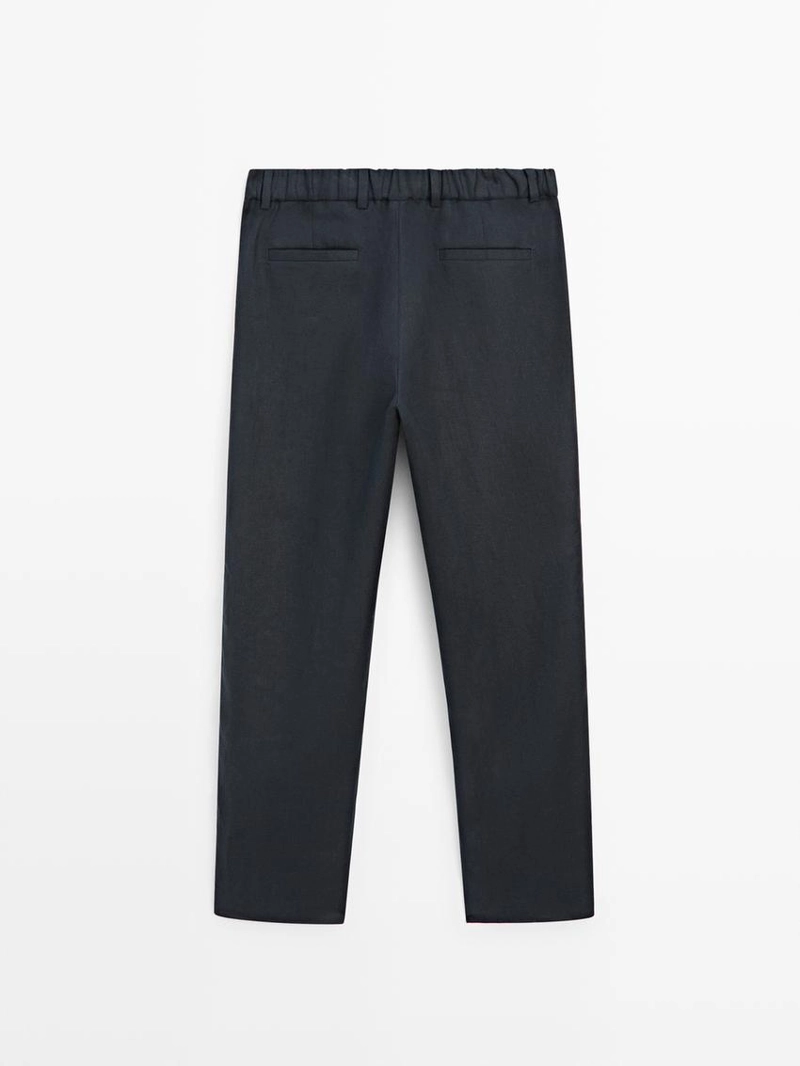 Легкие льняные брюки